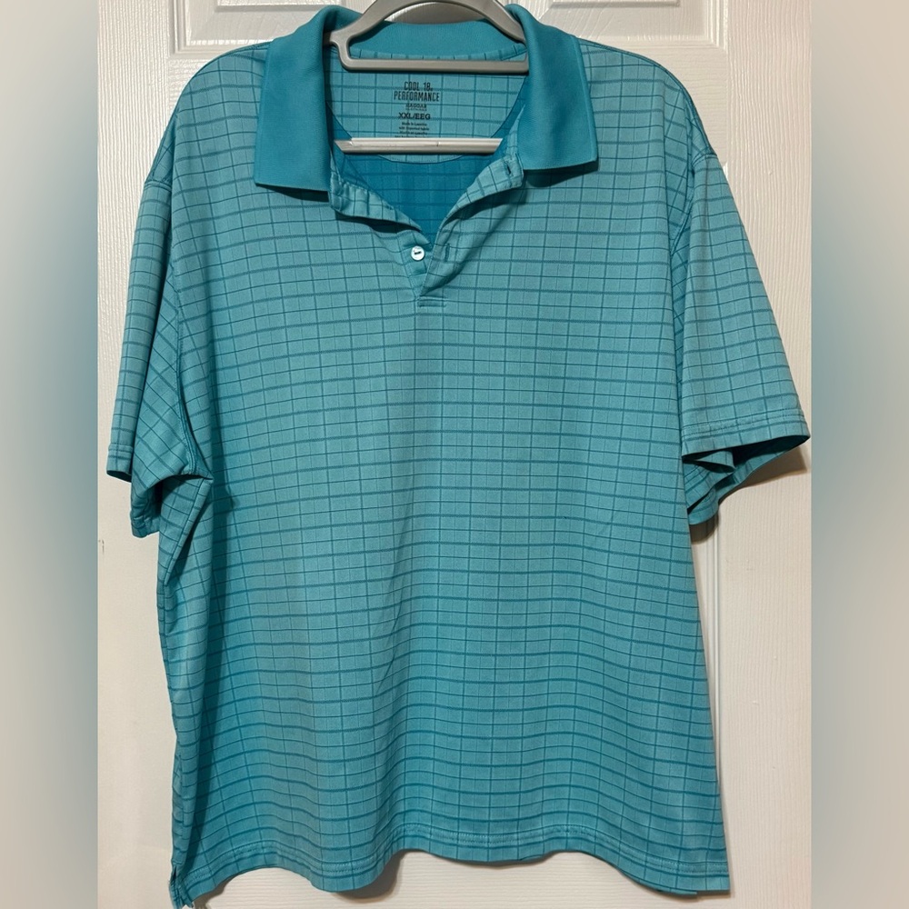 Haggar Cool 18 Performance Polo Shirt – Men’s XXL